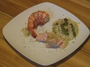 Zitroniges Risotto mit grünem Spargel & Fischbeilage (Schandmaul) - Rezept - Bild Nr. 572