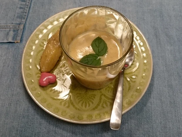 Gebackene Banane in Reispapier mit Limetten-Sabayone - Rezept - Bild Nr. 572