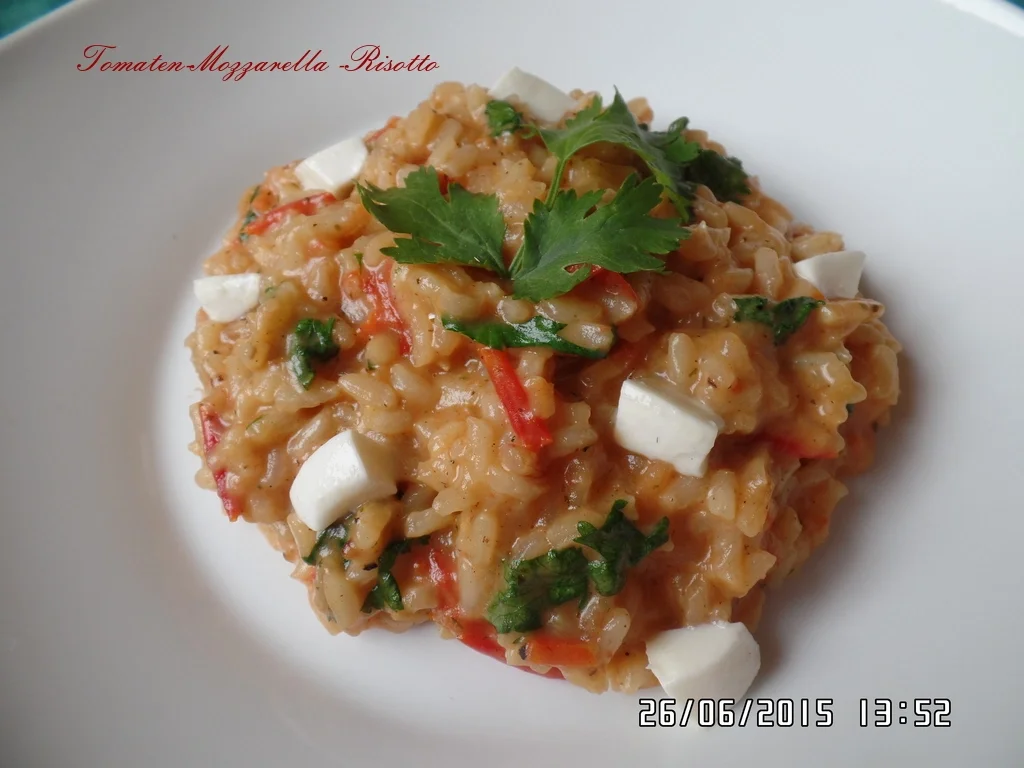 Tomaten-Mozzarella-Risotto - Rezept - Bild Nr. 572