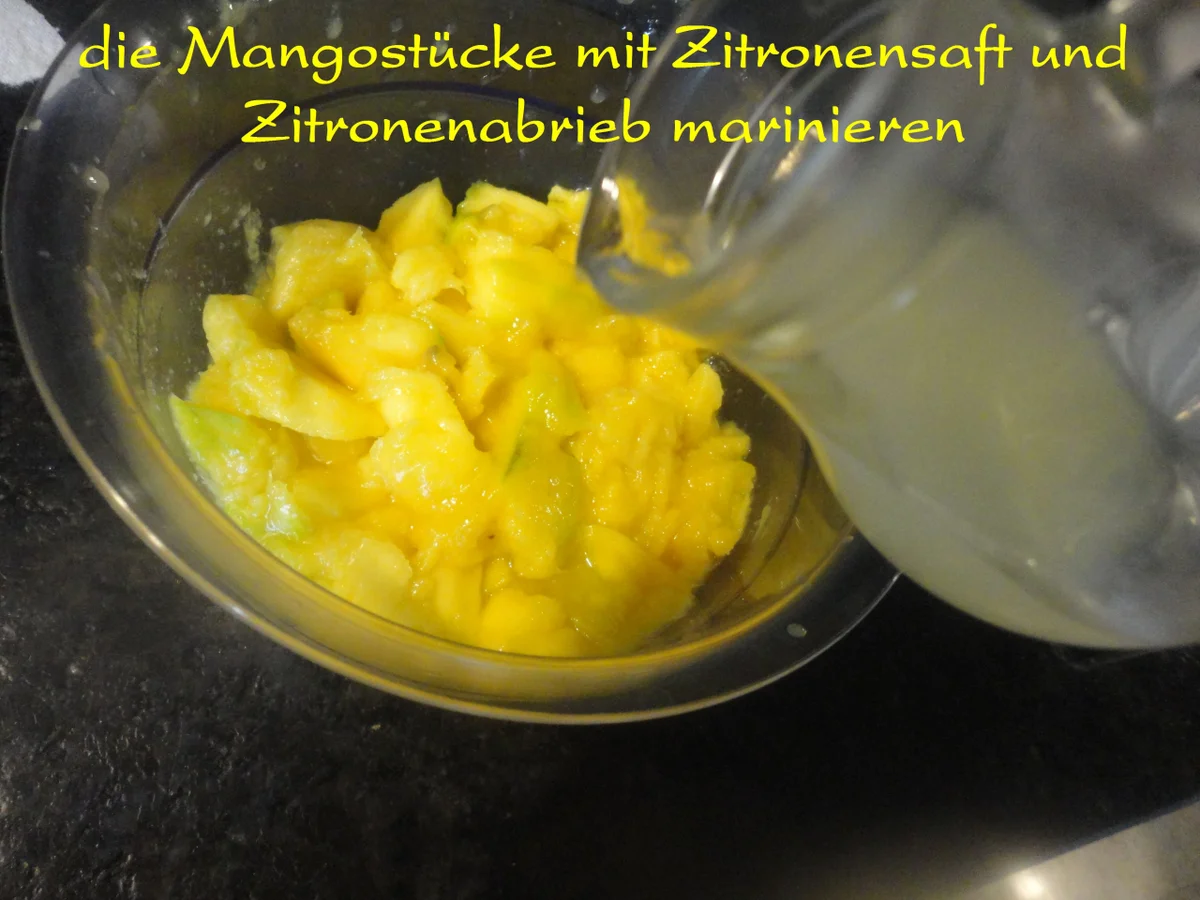 Mango Eis mit Schokolademinze - Rezept - Bild Nr. 12