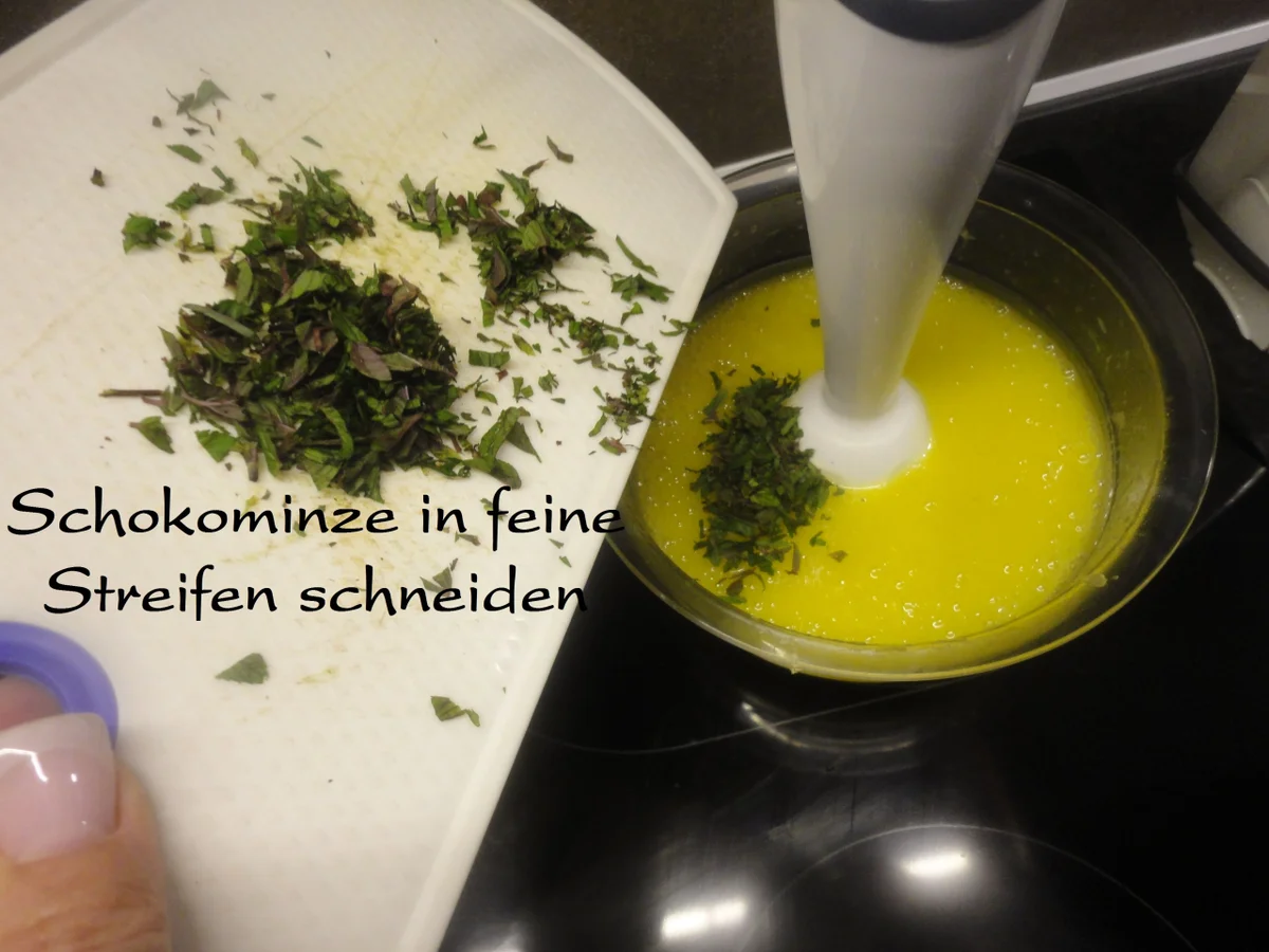 Mango Eis mit Schokolademinze - Rezept - Bild Nr. 16