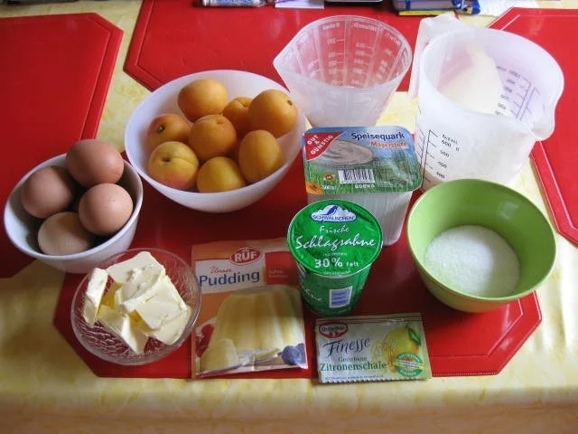 Rezept: Quark Aprikosen Kuchen Bild Nr. 573 Quark Aprikosen Kuchen - Rezept - Bild Nr. 573