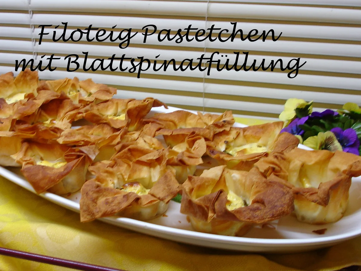 Rezept: Filoteig Pastetchen Bild Nr. 572 Filoteig Pastetchen - Rezept - Bild Nr. 572