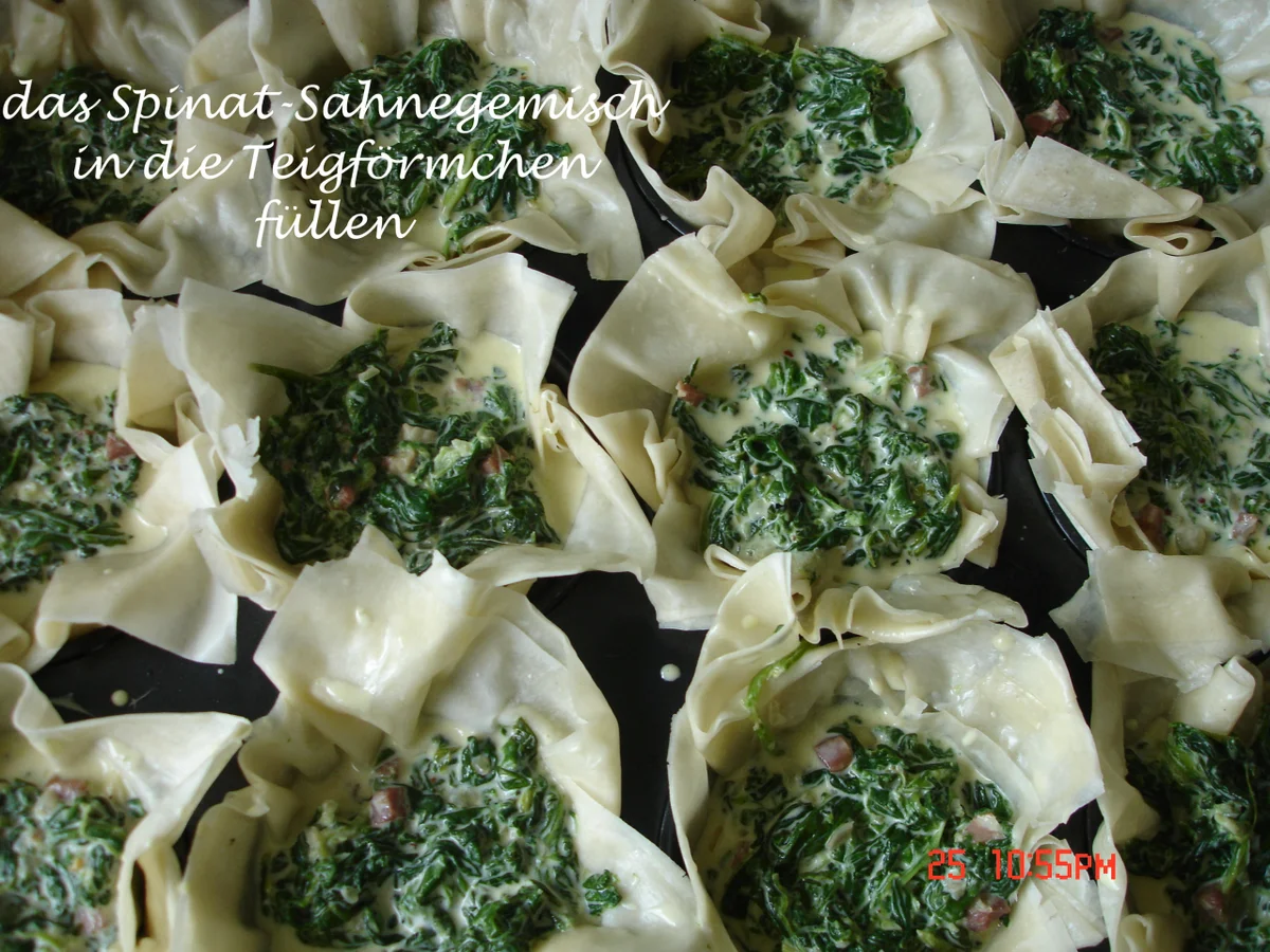 Rezept: Filoteig Pastetchen Bild Nr. 578 Filoteig Pastetchen - Rezept - Bild Nr. 578