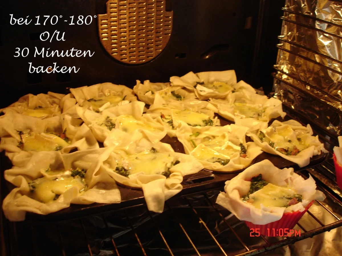 Rezept: Filoteig Pastetchen Bild Nr. 573 Filoteig Pastetchen - Rezept - Bild Nr. 573