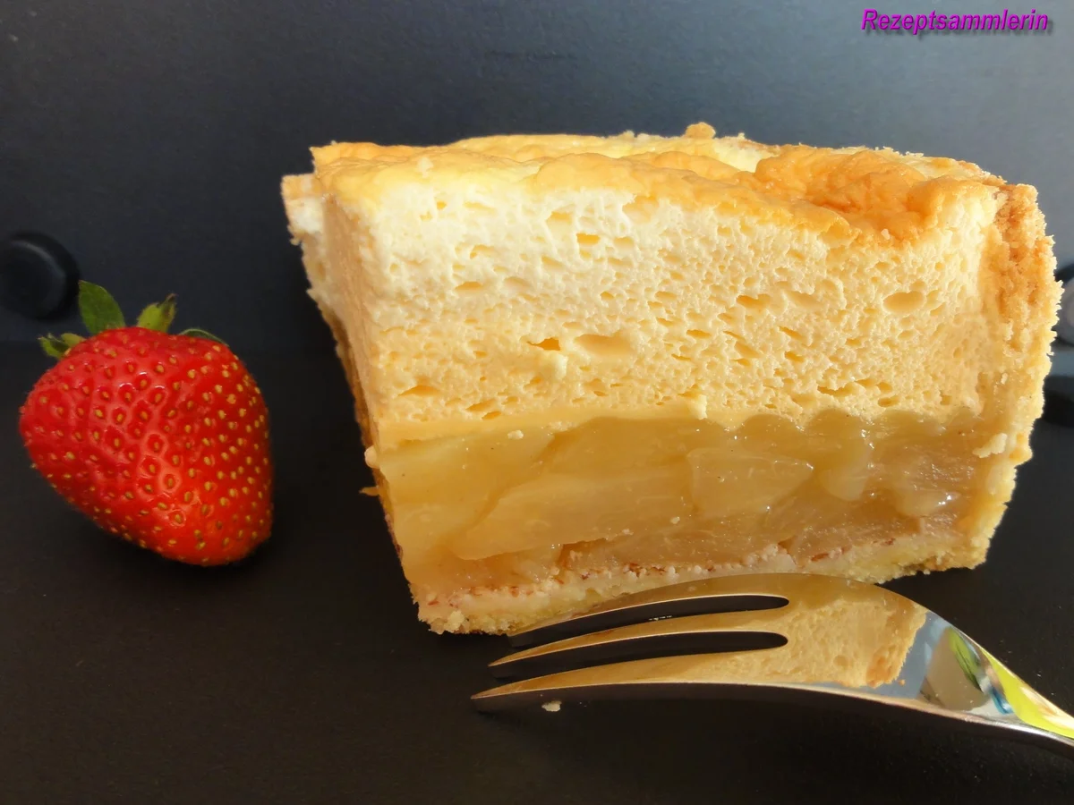 KuchenZwerg:   BIRNEN - SCHMAND - TORTE - Rezept