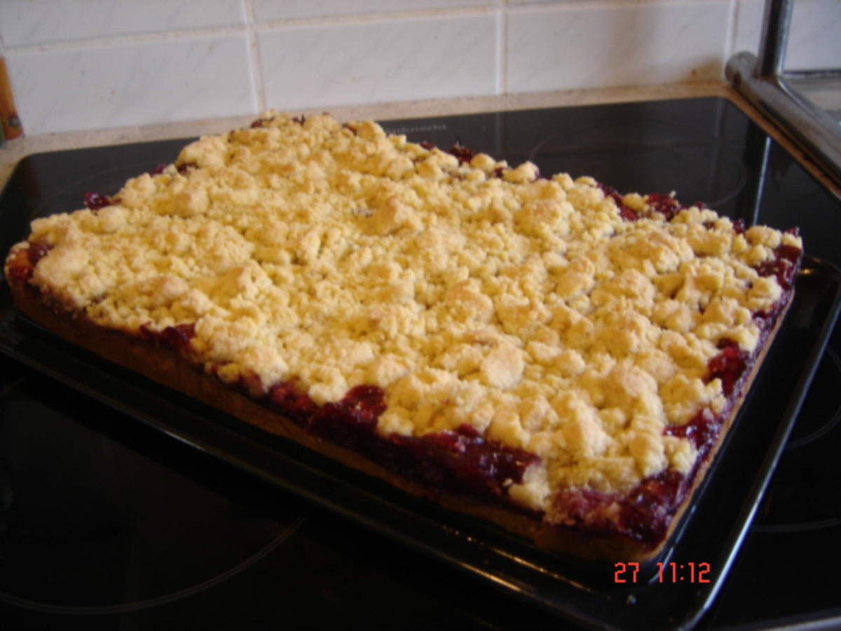 Bilder für Kirsch-Streuselkuchen - Rezept