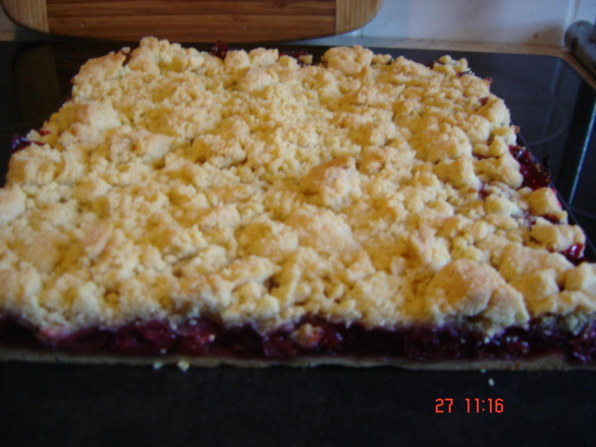 Kirsch-Streuselkuchen - Rezept - Bild Nr. 2