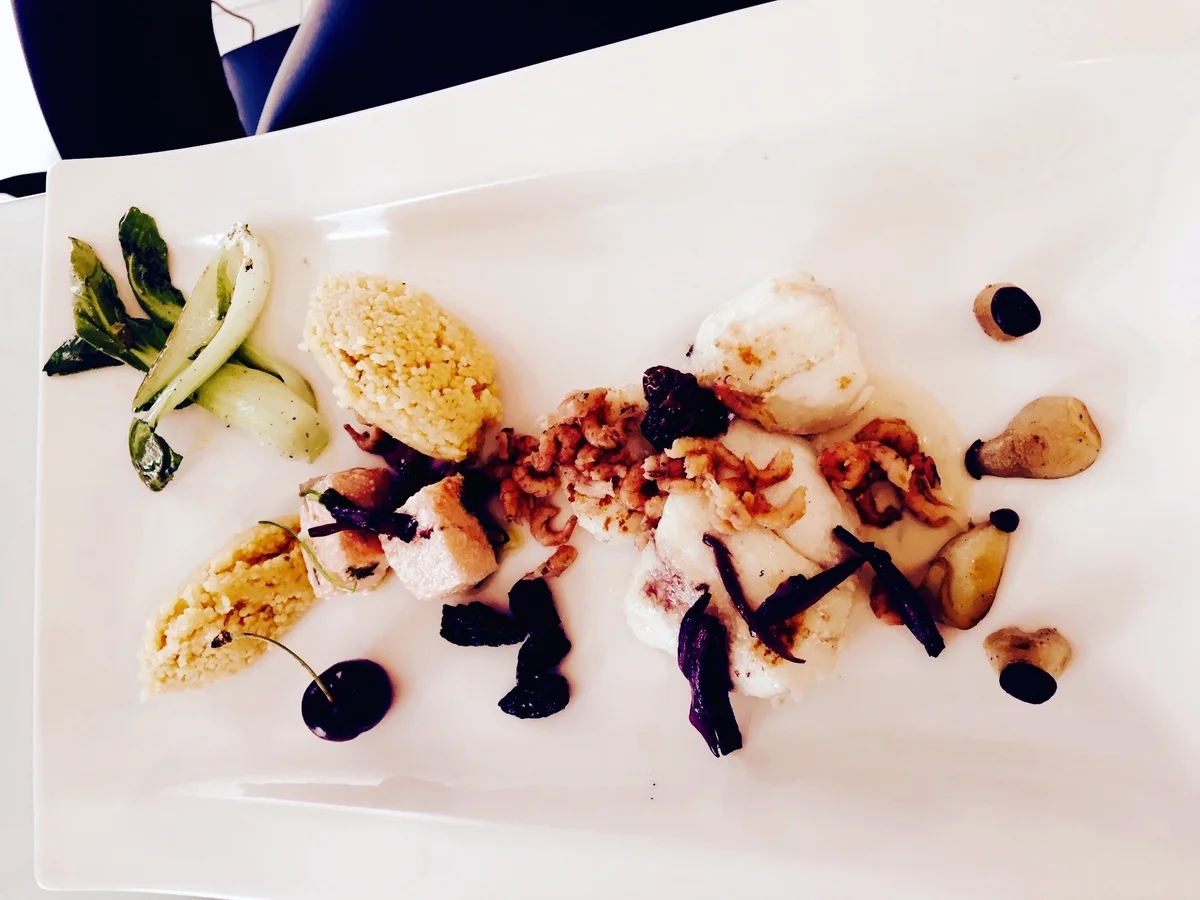 Rezept: Seeteufelbäckchen-Lachs mit Gemüse-Chili-Couscous Bild Nr. 3 Seeteufelbäckchen-Lachs mit Gemüse-Chili-Couscous - Rezept - Bild Nr. 3