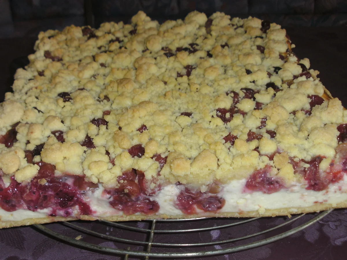 Rezept: Stachelbeer-Streuselkuchen Bild Nr. 5 Stachelbeer-Streuselkuchen - Rezept - Bild Nr. 5