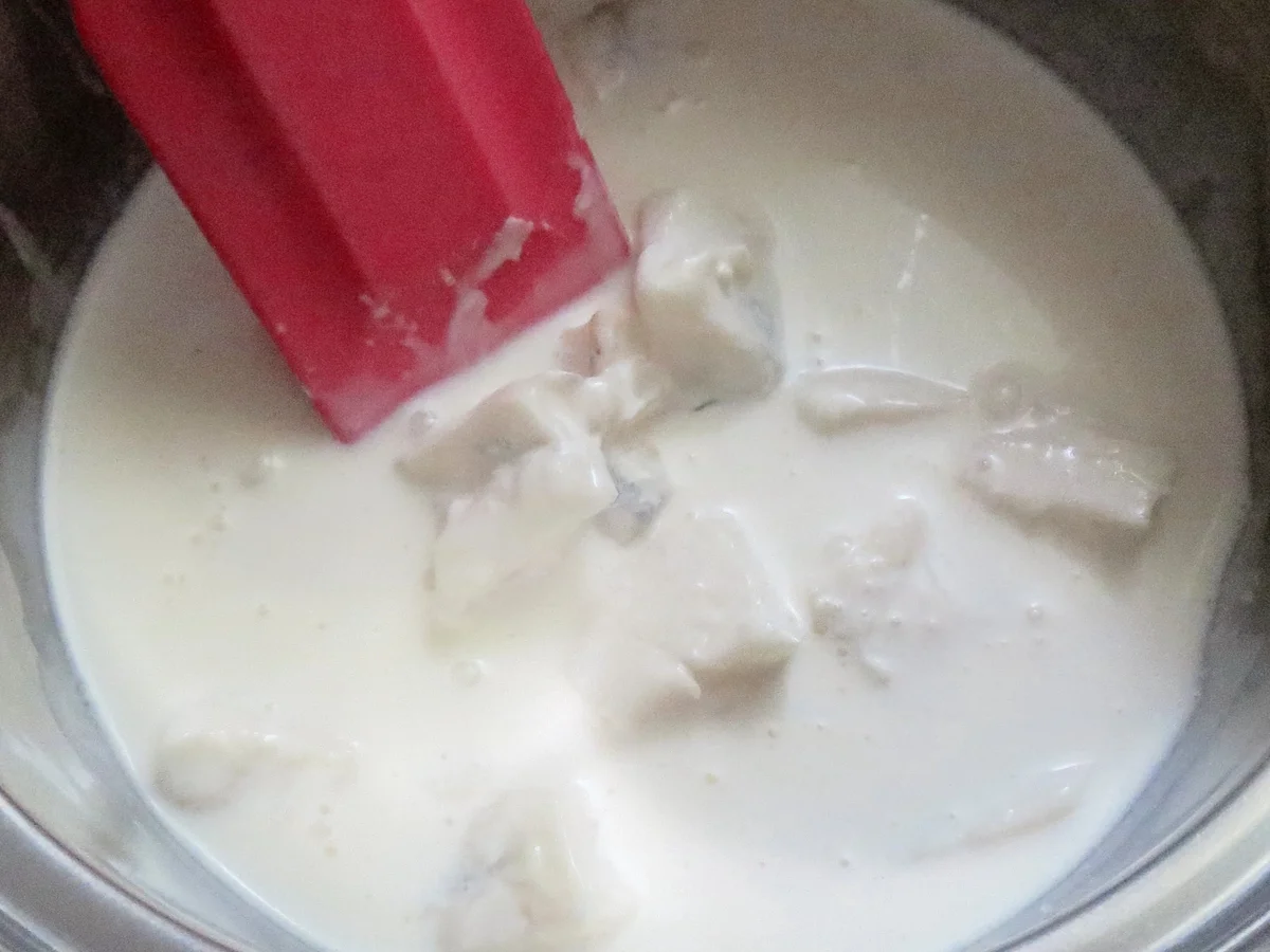 Kochen: Tagliatelle mit Gorgonzola-Sahne-Sauce - Rezept - Bild Nr. 6