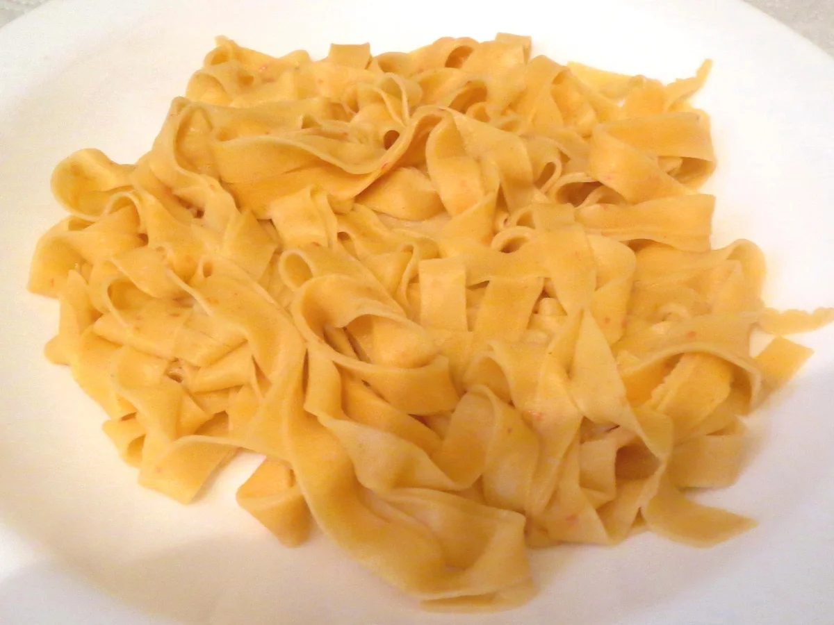 Kochen: Tagliatelle mit Gorgonzola-Sahne-Sauce - Rezept - Bild Nr. 8