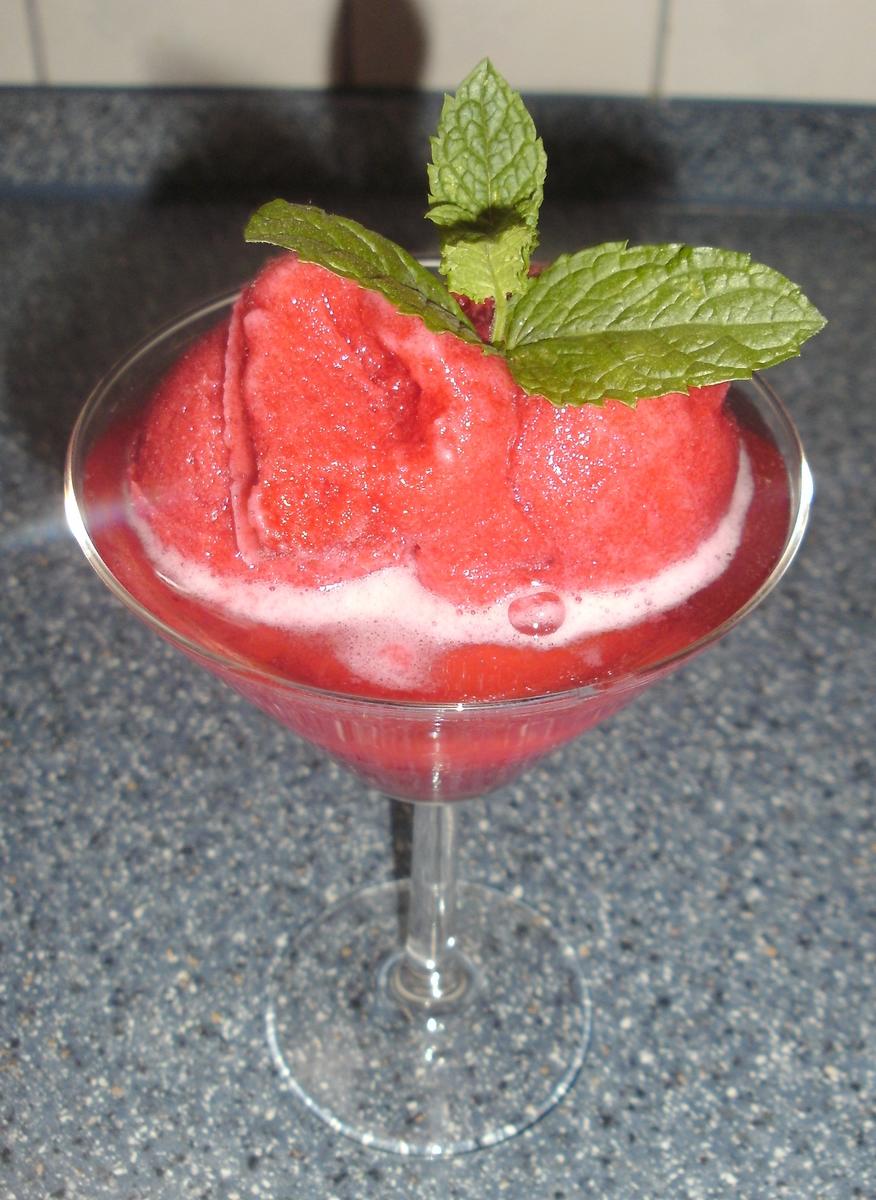 Johannisbeer-Holundersorbet - Rezept - Bild Nr. 10