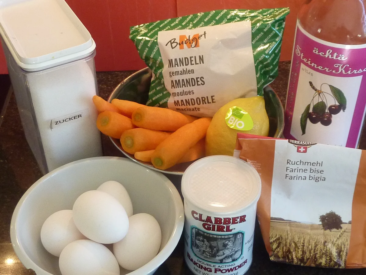 Karotten Torte oder bei Uns " Rüebli Turtä us dem Aargau " - Rezept - Bild Nr. 22