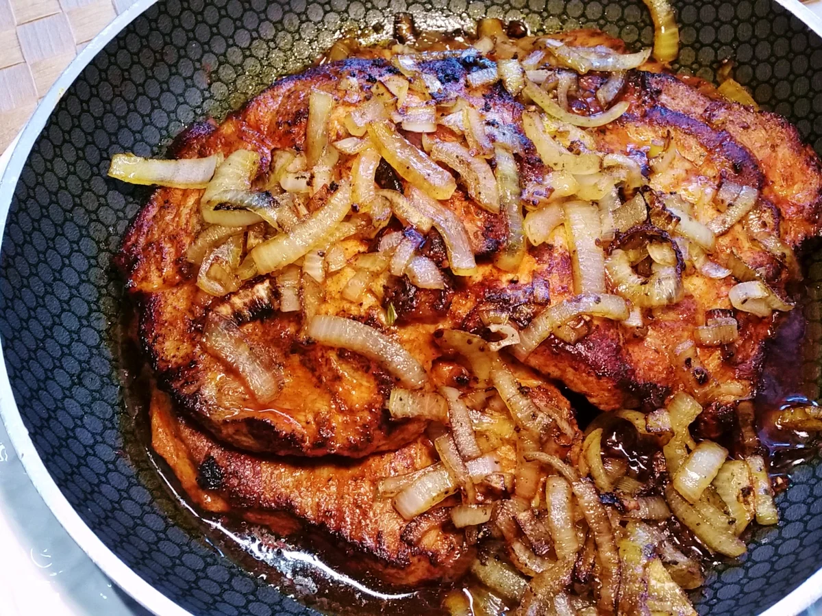 Rezept: Schwenkbraten mit feiner Weinbrand-Soße Bild Nr. 20 Schwenkbraten mit feiner Weinbrand-Soße - Rezept - Bild Nr. 20