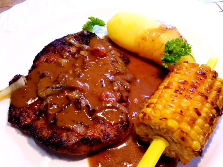 Schwenkbraten mit feiner Weinbrand Soße - schnell &amp; einfach - von mimi