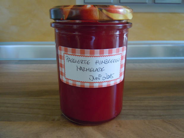 Passierte Himbeeren Marmelade Rezept Mit Bild Kochbar De