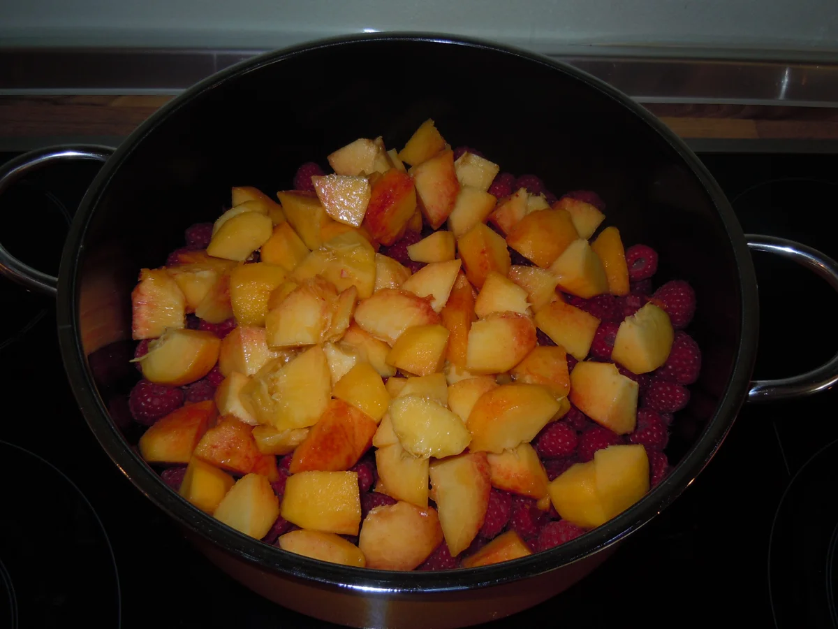 Himbeer-Pfirsich-Marmelade - Rezept - Bild Nr. 84