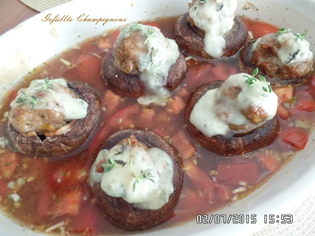 Gefüllte Champignons - Rezept - Bild Nr. 91