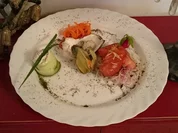 Geräucherter Wildlachs mit Wasabi Espuma - Rezept - Bild Nr. 96