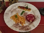 Pommes Frittes und Currywurst (Ananas und Marzipan) - Rezept - Bild Nr. 96
