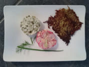 Tatar von der Forelle, Apfel-Radieschen-Salat mit westfälischen Reibeküchlein - Rezept - Bild Nr. 97