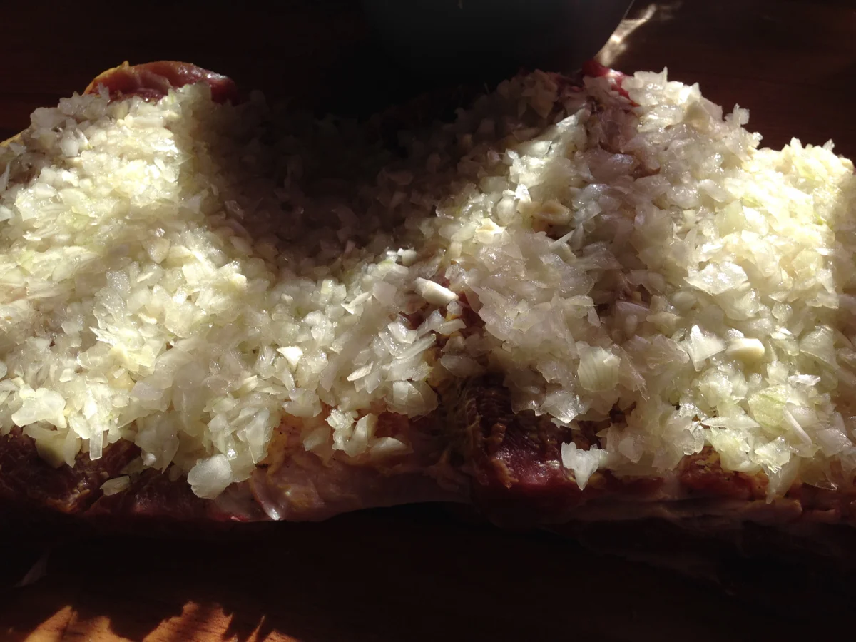 Rezept: Zwiebelrollbraten mariniert Bild Nr. 100 Zwiebelrollbraten mariniert - Rezept - Bild Nr. 100