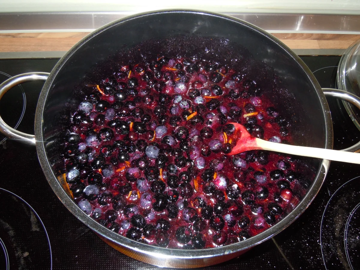 Heidelbeer-Orangen-Marmelade mit Vanille - Rezept - Bild Nr. 100