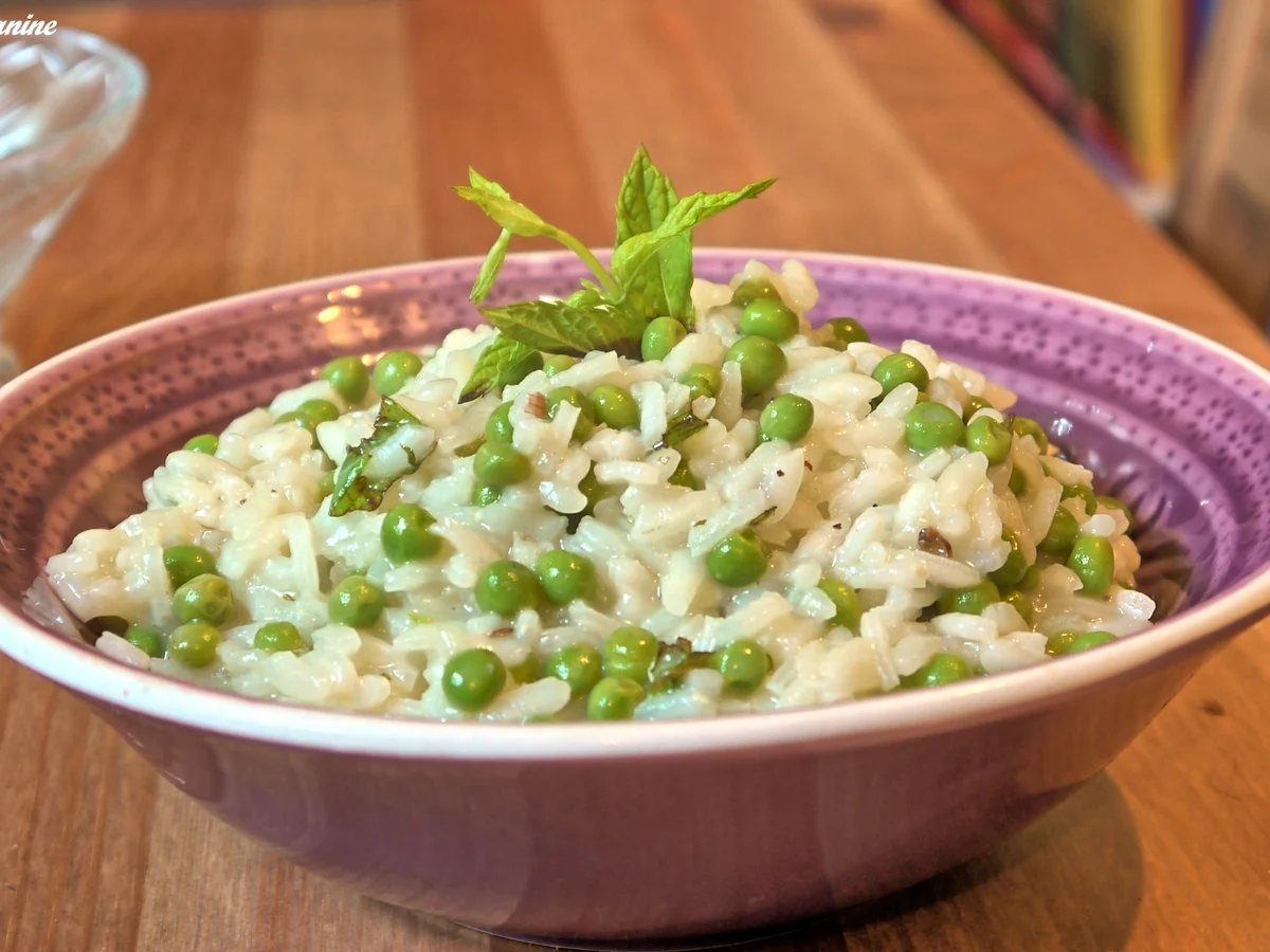 Feines Erbsen-Minz-Risotto - Rezept - Bild Nr. 114