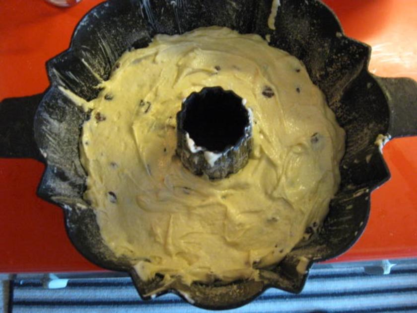 Marzipan Gugelhupf mit Sultaninen - schnell &amp; einfach - von manschie
