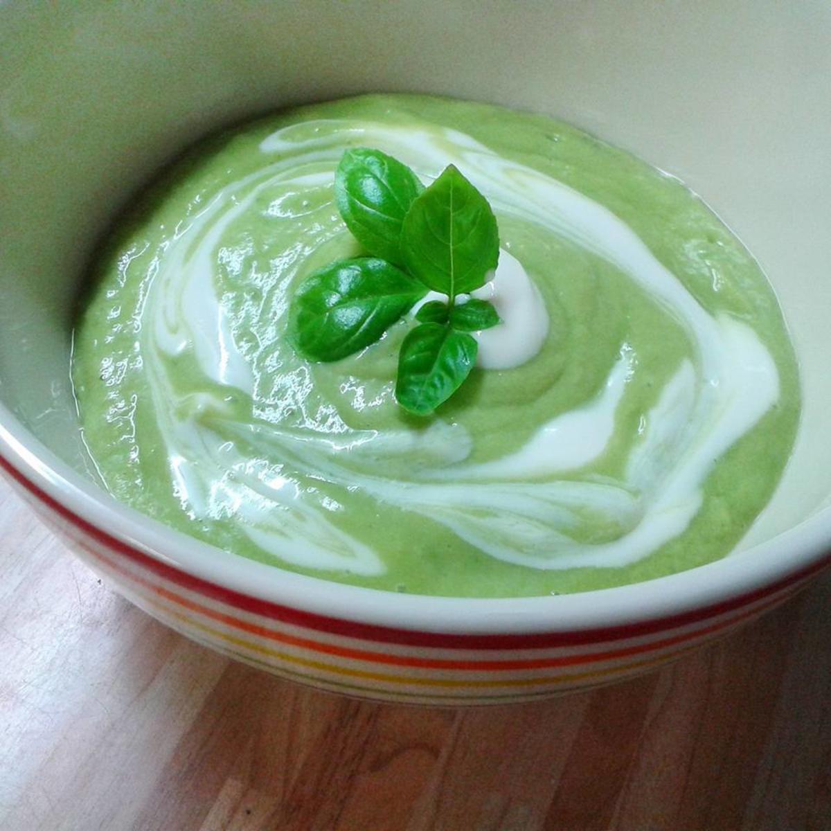 Bilder für Kalte Avocado-Suppe - Rezept