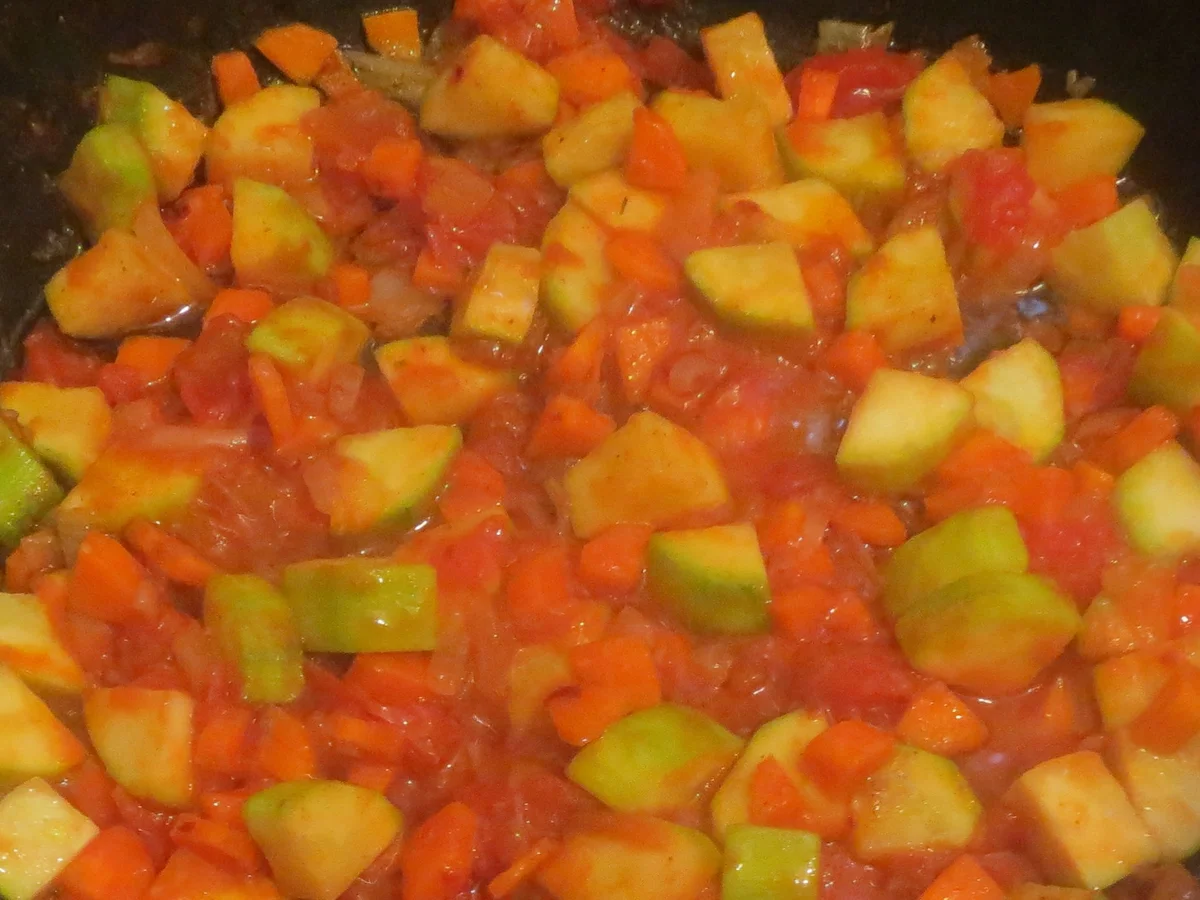 Rezept: Kochen: Lachs-Zucchini-Pfanne Bild Nr. 128 Kochen: Lachs-Zucchini-Pfanne - Rezept - Bild Nr. 128