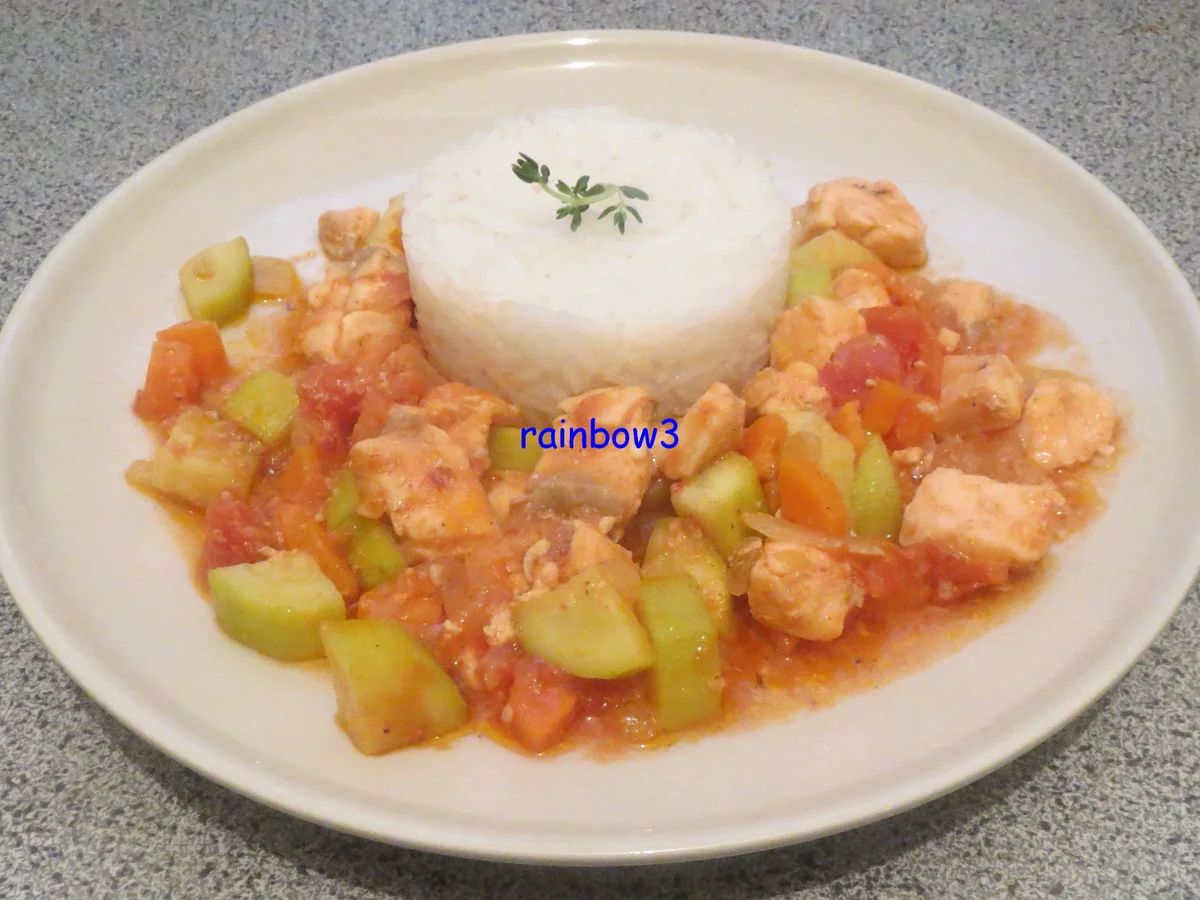 Rezept: Kochen: Lachs-Zucchini-Pfanne Bild Nr. 130 Kochen: Lachs-Zucchini-Pfanne - Rezept - Bild Nr. 130