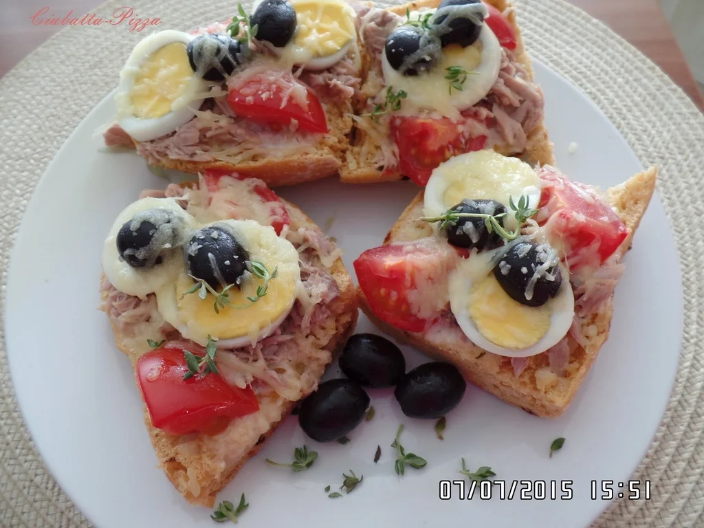 Ciabatta-Pizza - Rezept - Bild Nr. 134