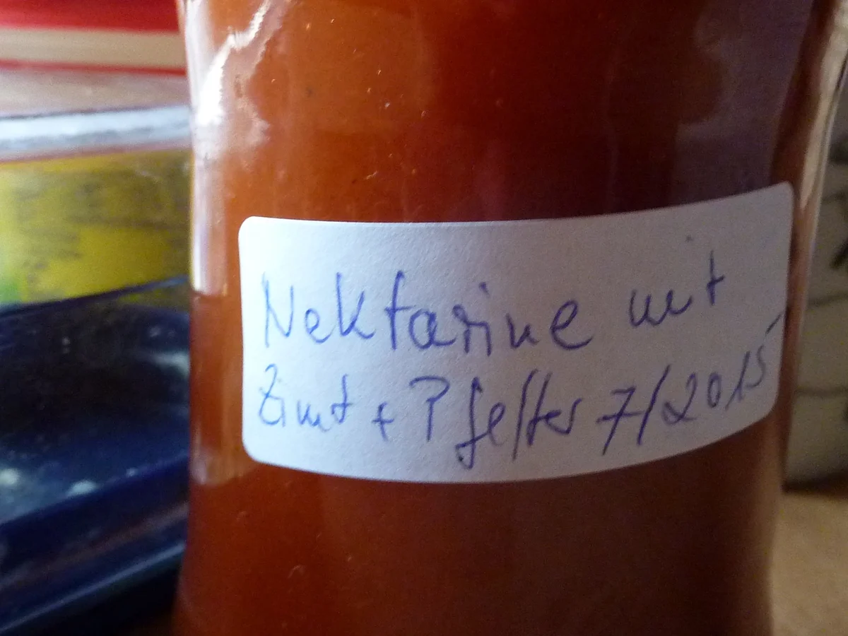 Marmelade:  Nektarinenkonfitüre - Rezept - Bild Nr. 140
