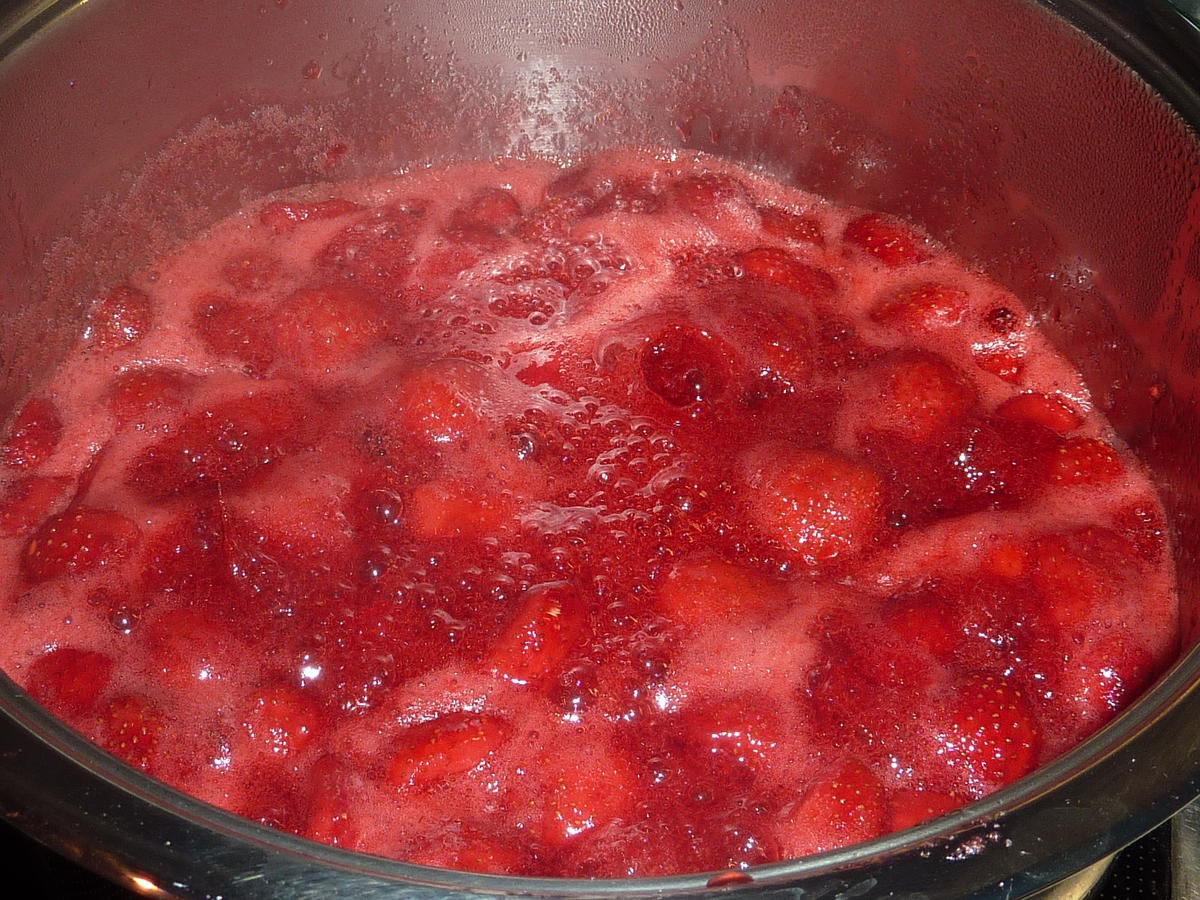 Marmelade: Erdbeer-Himbeerkonftitüre - Rezept - Bild Nr. 141