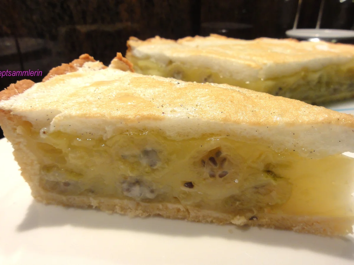 Mürbeteig:   STACHELBEER-PUDDING-TORTE - Rezept - Bild Nr. 136