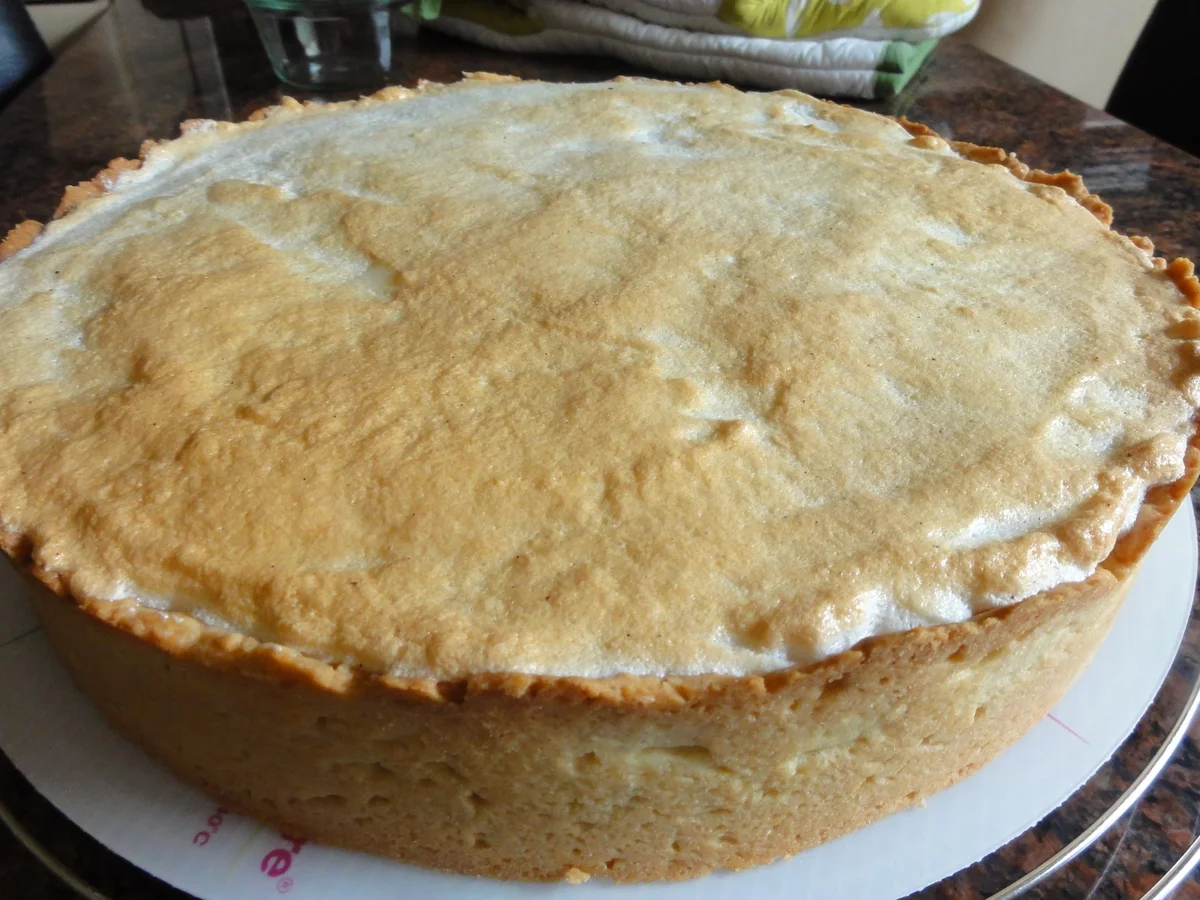 Mürbeteig:   STACHELBEER-PUDDING-TORTE - Rezept - Bild Nr. 144