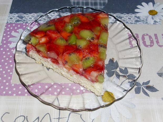 Erdbeer Kiwi Obstkuchen - Rezept mit Bild - kochbar.de