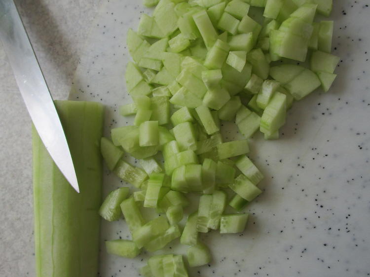 Sommerlicher Kartoffelsalat ohne Majo wegen der Wärme - einfach - von ...