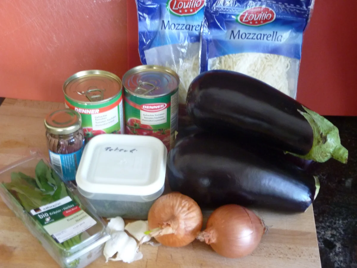 Parmigiana di Melanzane ---- Auberginen Gratin - Rezept - Bild Nr. 185