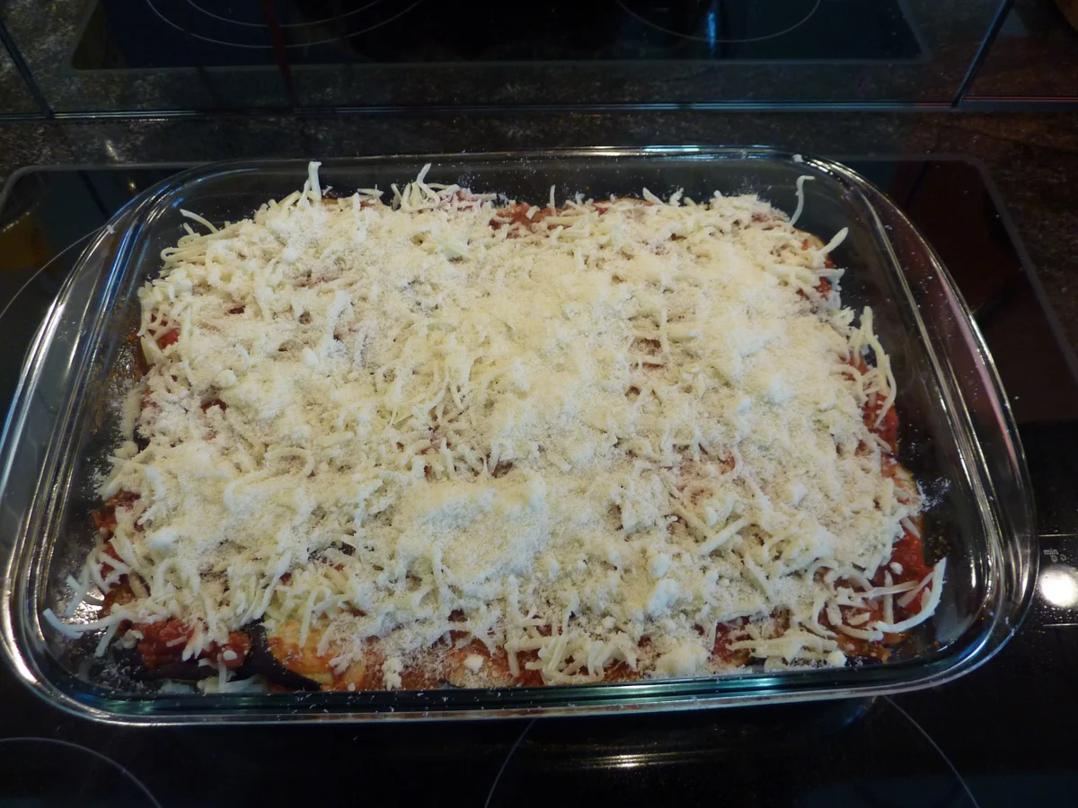 Parmigiana di Melanzane ---- Auberginen Gratin - Rezept - Bild Nr. 191
