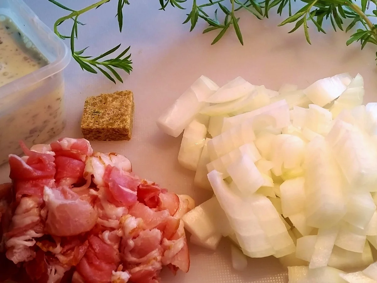 Rezept: Dicke Bohnen in rahmiger Specksoße Bild Nr. 175 Dicke Bohnen in rahmiger Specksoße - Rezept - Bild Nr. 175