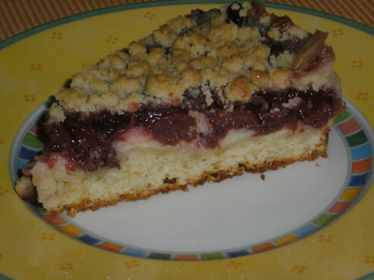 sauerkirsch-puddingkuchen vom blech - Rezept - Bild Nr. 1833