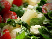 Fruchtiger Tomaten-Melonen-Feta-Salat - Rezept - Bild Nr. 211