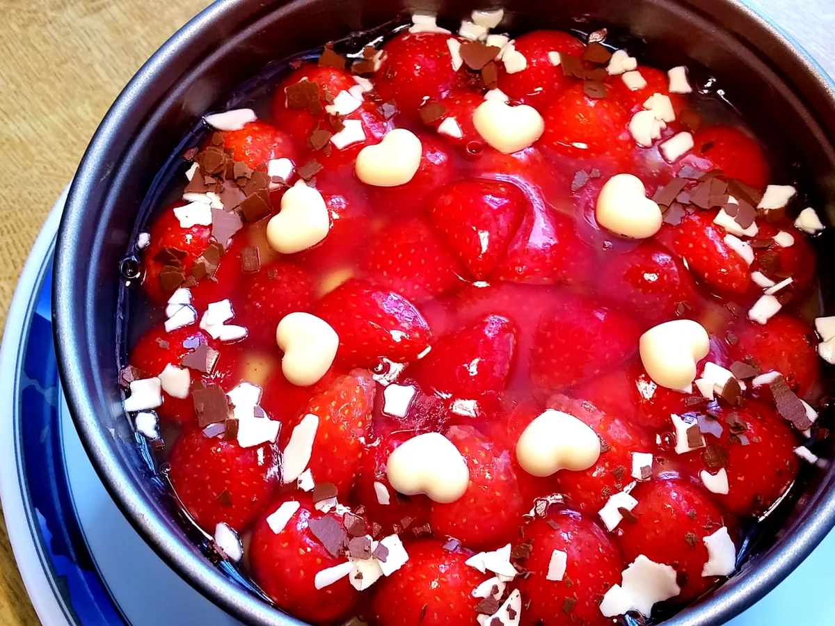 Erdbeer-Zwerg mit Vanillecreme - Rezept - Bild Nr. 215