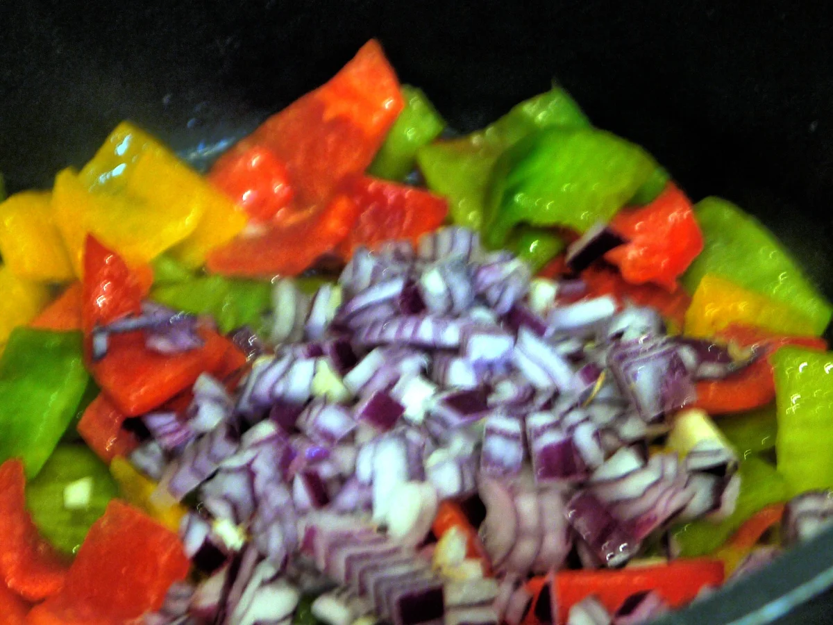 Erdnuss-Paprika-Hähnchen - Rezept - Bild Nr. 311