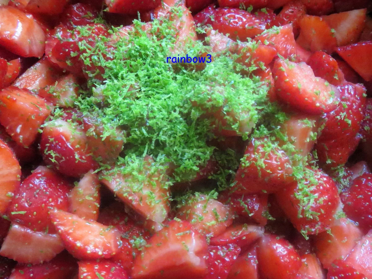 Rezept: Einmachen: Erdbeermarmelade mit großen Stücken Bild Nr. 216 Einmachen: Erdbeermarmelade mit großen Stücken - Rezept - Bild Nr. 216