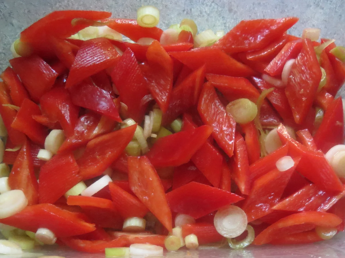 Salat: Zucchini-Paprika-Salat - Rezept - Bild Nr. 215