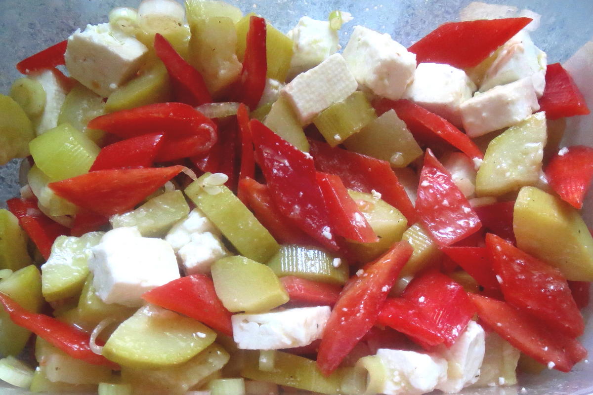 Salat: Zucchini-Paprika-Salat - Rezept - Bild Nr. 216